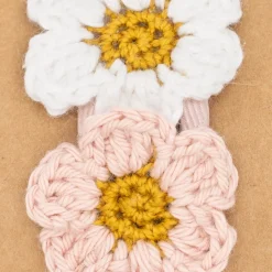 Clip flores crochet combinadas