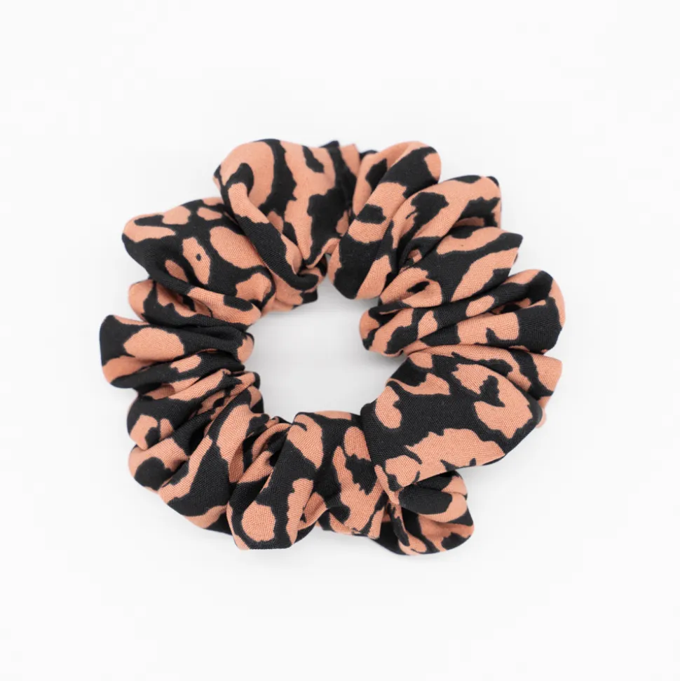 Coletero scrunchie animal print