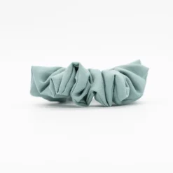 Coletero scrunchie azul turquesa