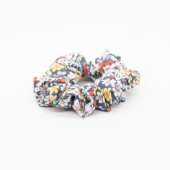 Coletero scrunchie flores color