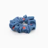 Coletero scrunchie jean corazones