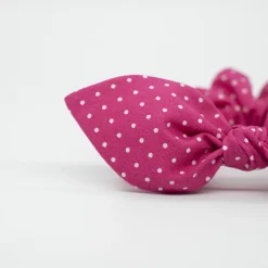 Coletero scrunchie lazo fresa topos