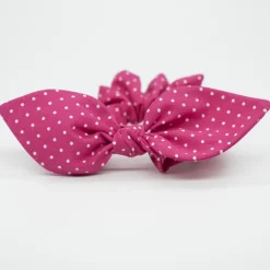 Coletero scrunchie lazo fresa topos