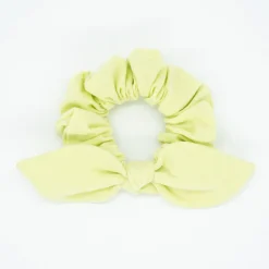 Coletero scrunchie lazo lima rústico