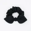 Coletero scrunchie lazo negro