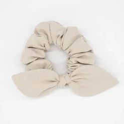 Coletero scrunchie lazo piedra rústico
