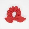 Coletero scrunchie lazo rojo