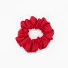 Coletero scrunchie rojo