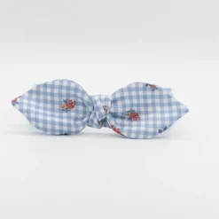 Diadema lazo chloé vichy flores