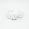 Diadema nudo blanco rústico hecha a mano