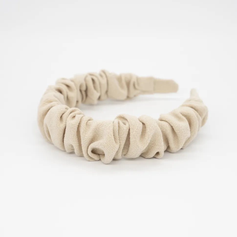 Diadema scrunchie piedra