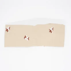 Diadema turbante beige fox