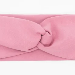 Diadema turbante rosa