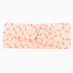 Diadema turbante rosa margaritas