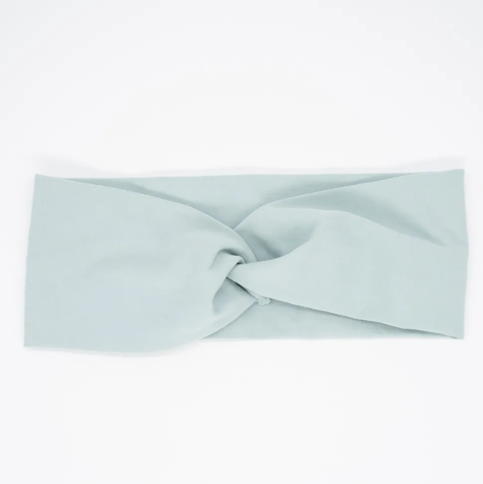 Diadema turbante verde mint