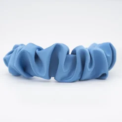 Diadema volumen satén azul