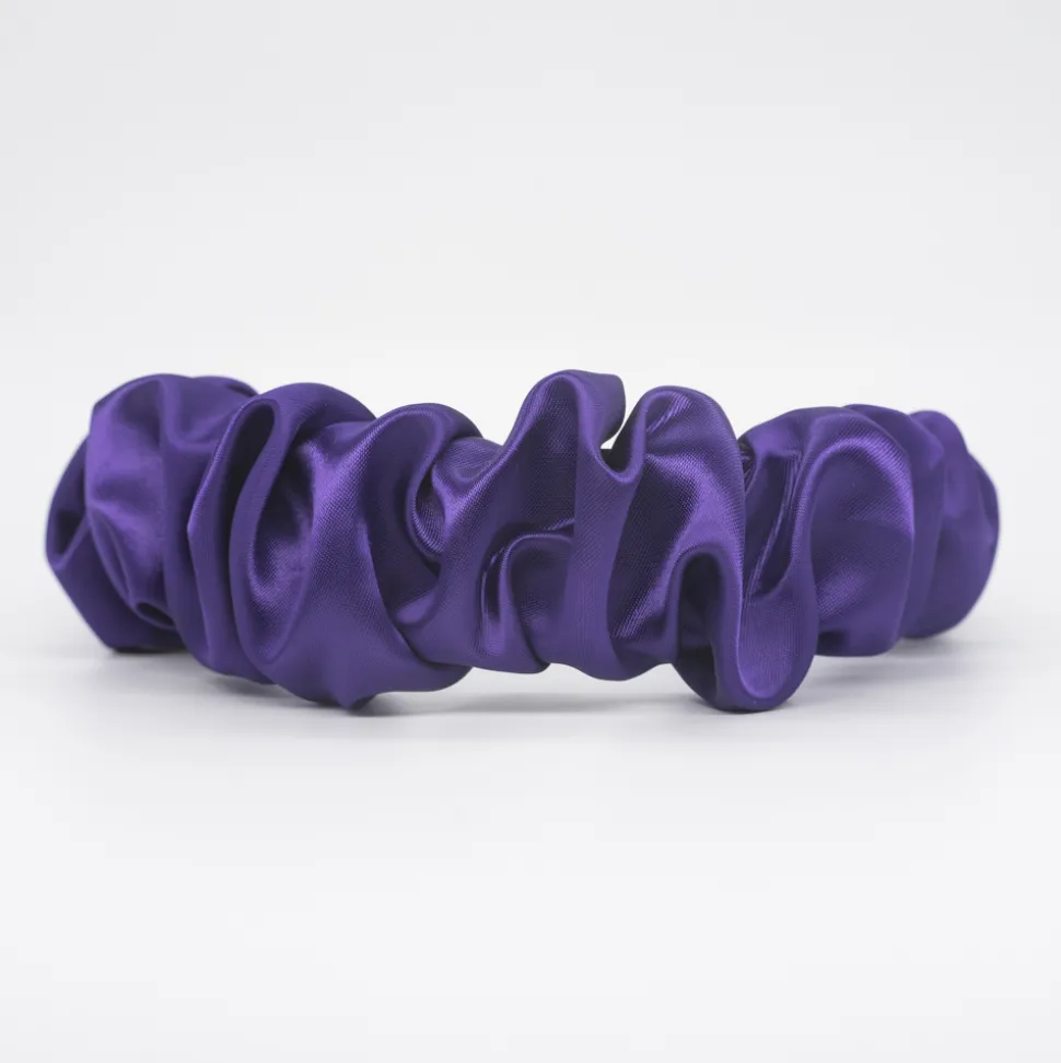 Diadema volumen satén morado