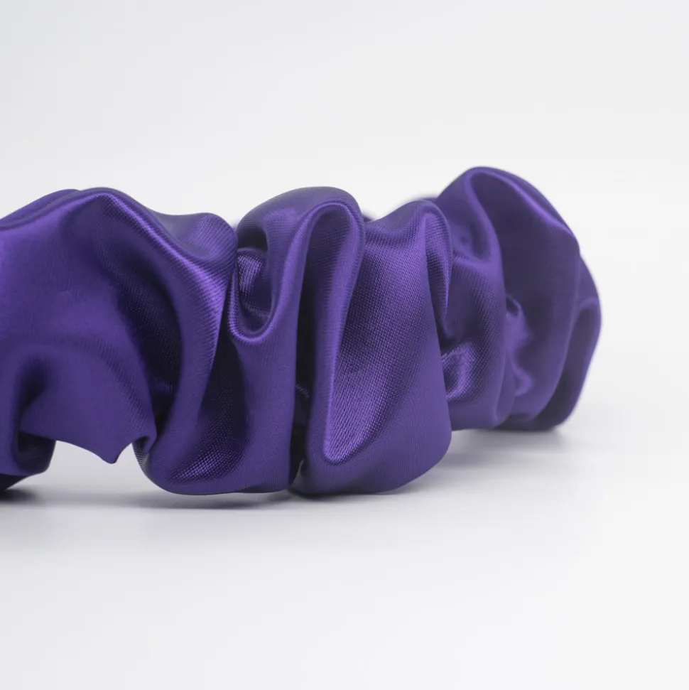 Diadema volumen satén morado