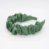 Diadema volumen satén verde
