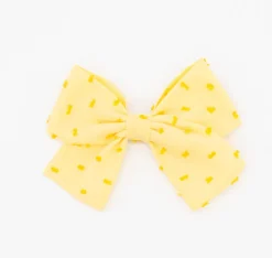 Lazo clásico amarillo plumeti