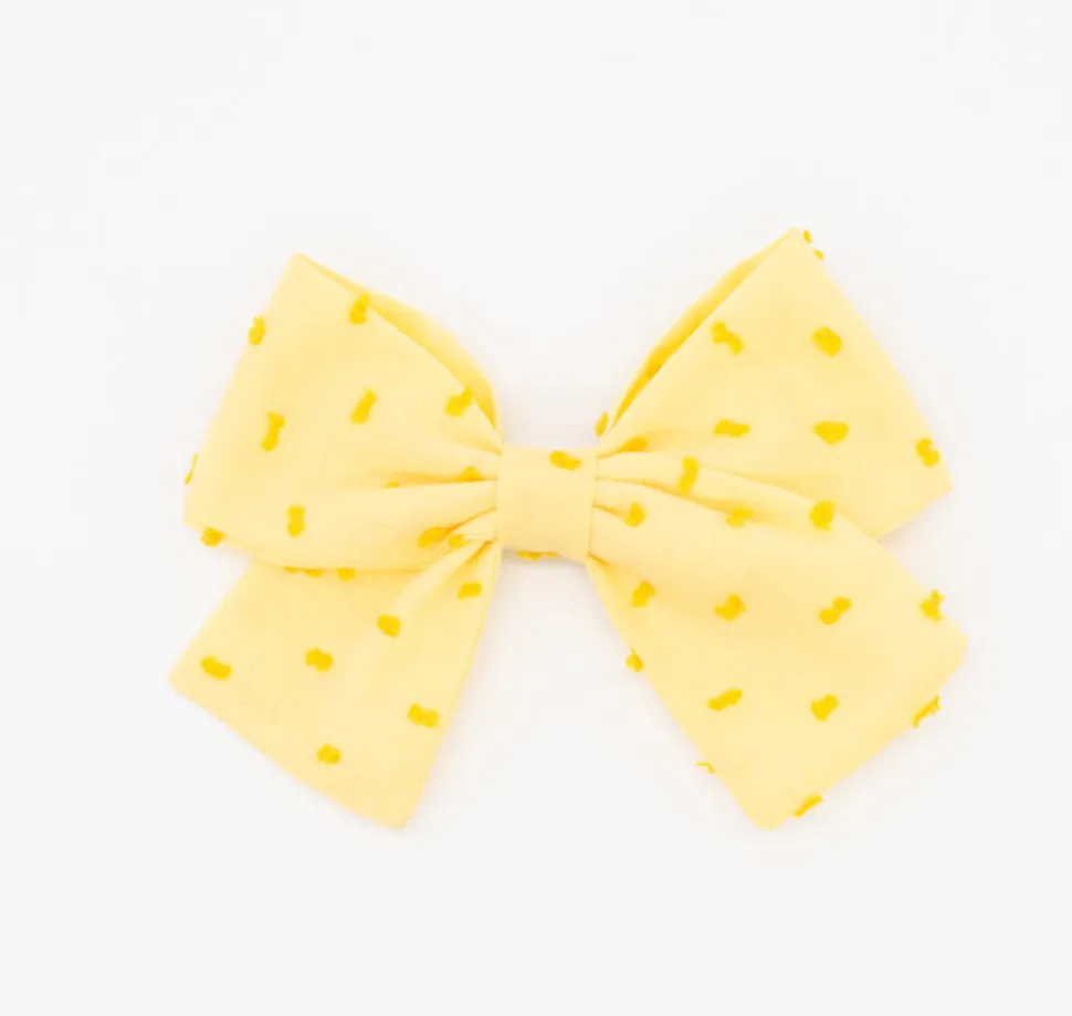 Lazo clásico amarillo plumeti