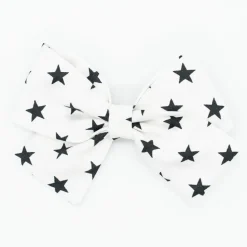 Lazo clásico blanco estrellas