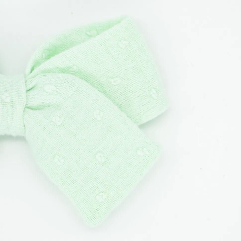 Lazo clásico verde mint plumeti