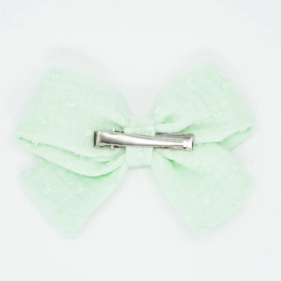 Lazo clásico verde mint plumeti