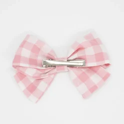 Lazo clásico vichy rosa