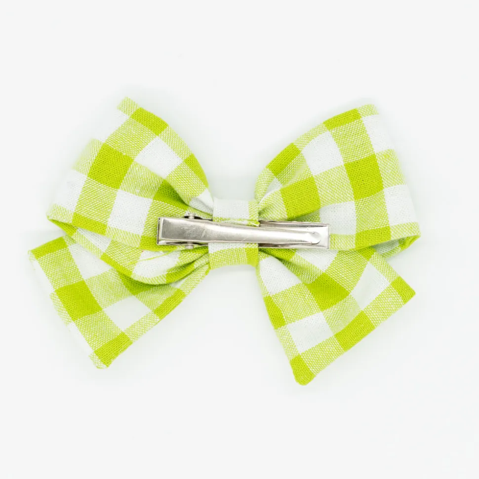 Lazo clásico vichy verde