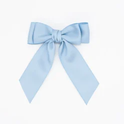 Lazo Coquette satinado mate azul celeste