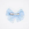 Lazo de tul azul celeste topos