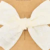 Lazo estampado satinado beige