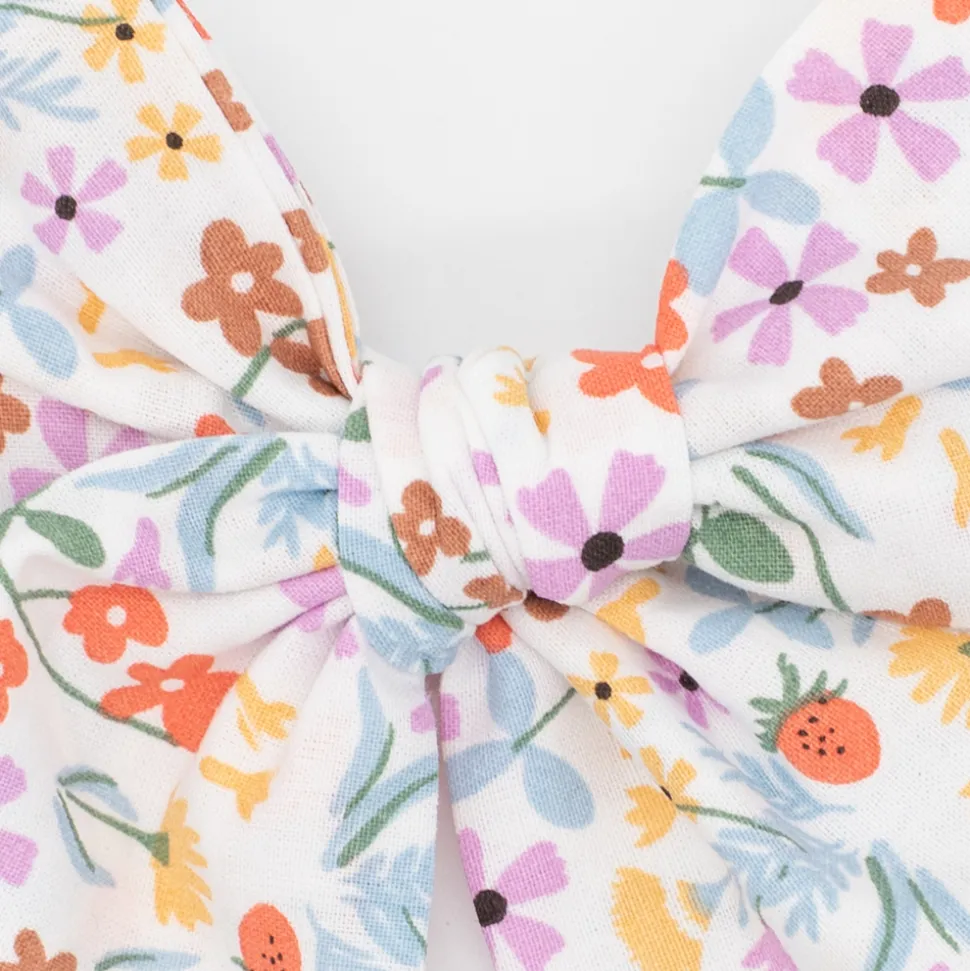 Maxi lazo flores multicolor