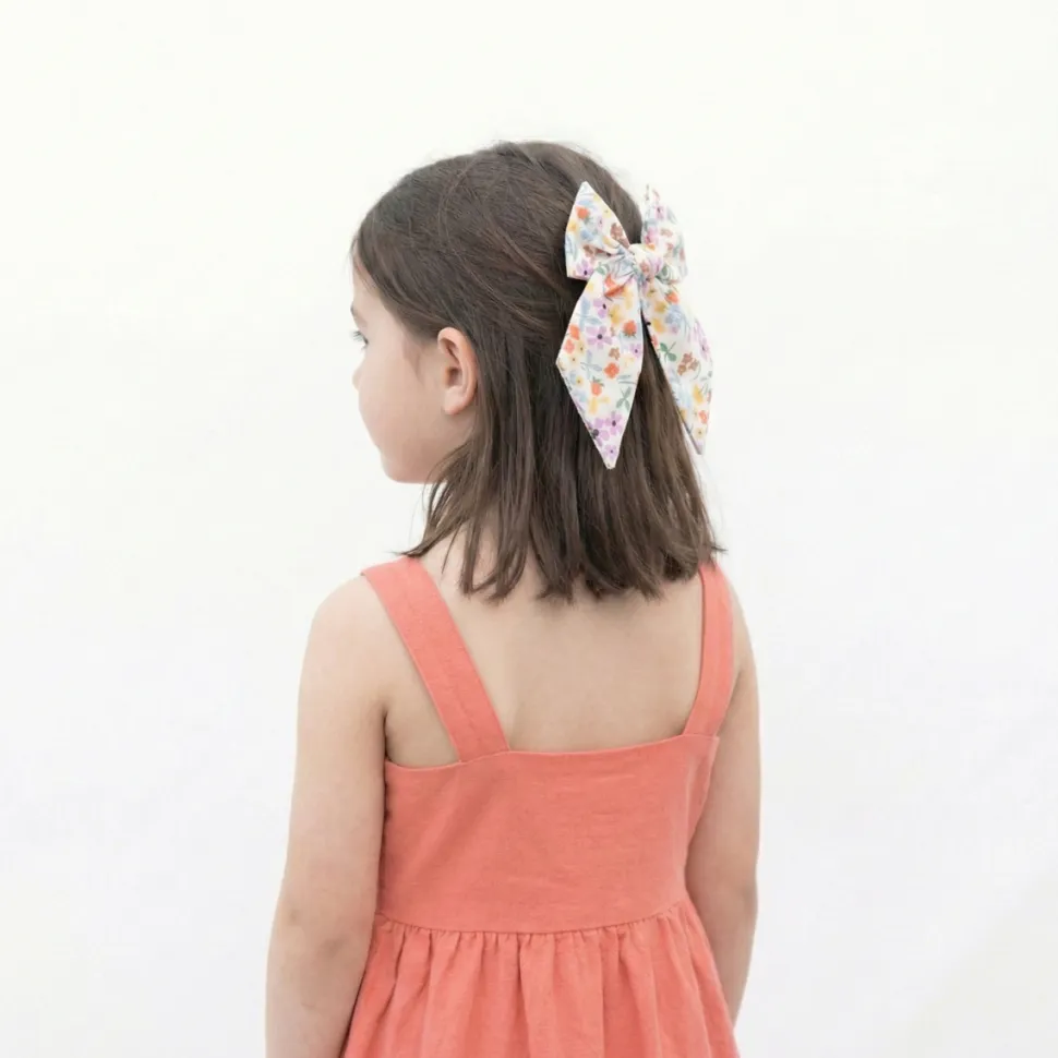 Maxi lazo flores multicolor