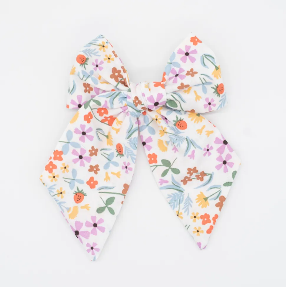 Maxi lazo flores multicolor
