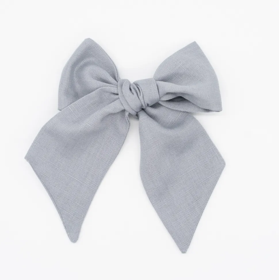 Maxi lazo gris lino