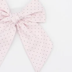 Maxi lazo rosa claro topos