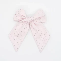 Maxi lazo rosa claro topos