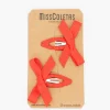 Pack Clip mini lacito rojo