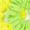 Pack coleteros scrunchies flúor