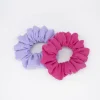 Pack coleteros scrunchies fucsia