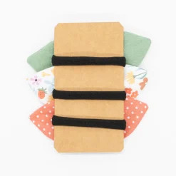 Pack de 3 coleteros lazo flores Liah