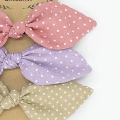 Pack de 3 coleteros lazo topos sweet