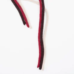 Pack de cordones tricotín marrón chocolate
