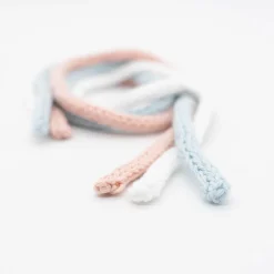 Pack de cordones tricotín pastel