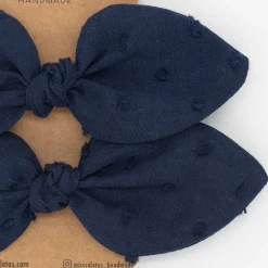 Pack de 2 minicoleteros azul marino plumeti
