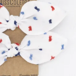 Pack de 2 minicoleteros blanco plumeti marinero