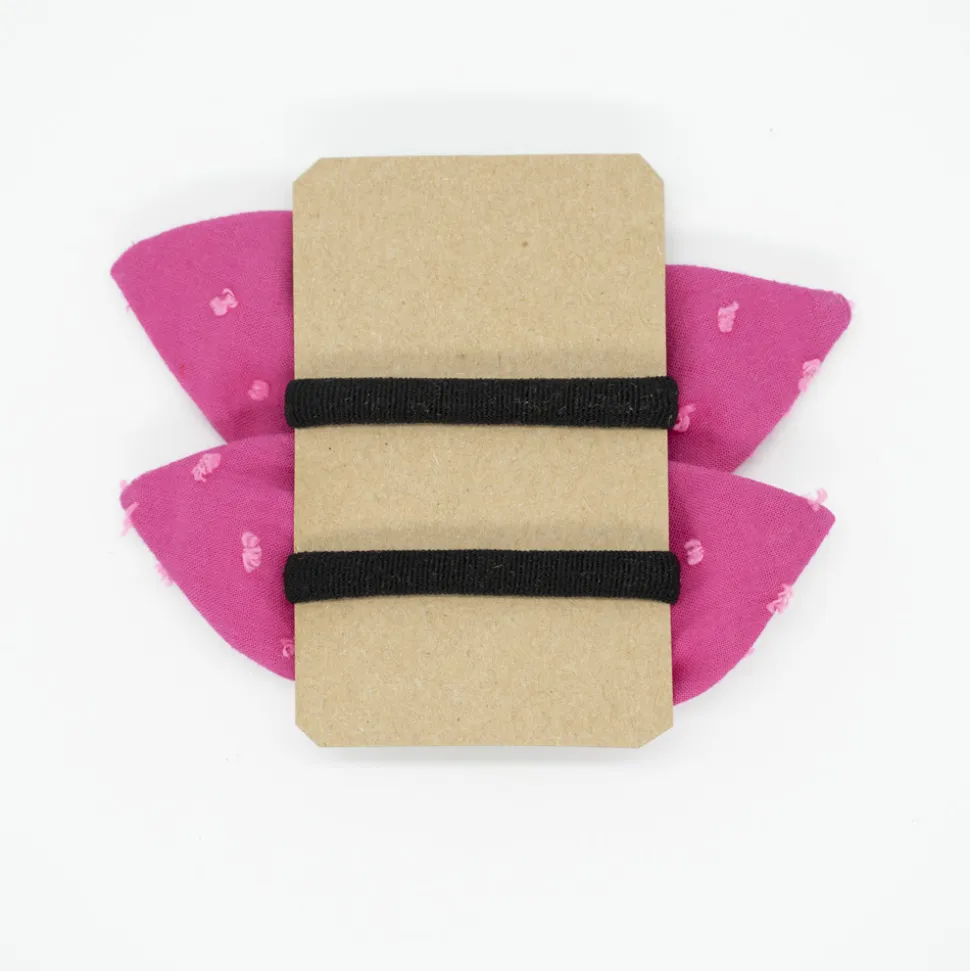 Pack de 2 minicoleteros fucsia plumeti