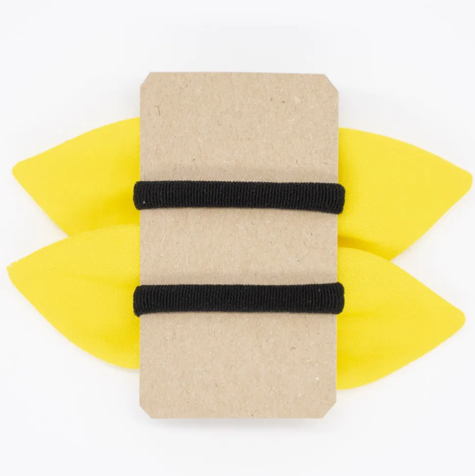 Pack de 2 minicoleteros lazo amarillo